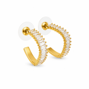 Brincos Crystal Wave