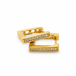 Brincos Golden Edge