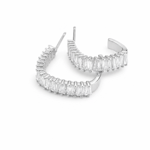 Brincos Steel Wave