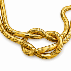 Colar Golden Knots