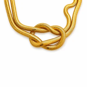 Colar Golden Knots