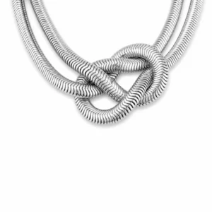 Colar Silver Knot