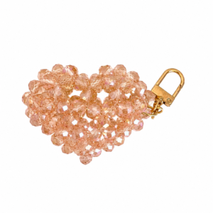 Porta-Chaves Coração Blush 3D